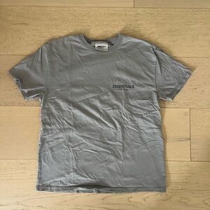 Essentials Gray Men's T-Shirt